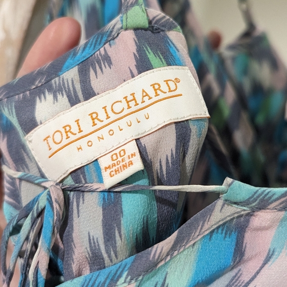 Tori Richard silk maxi dress - Picture 2 of 6